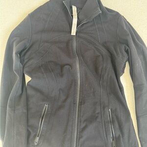 Lululemon Athletica Black Ski Jacket with High Collar